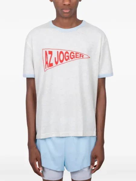 Tricou Alex Zono cu imagine gri