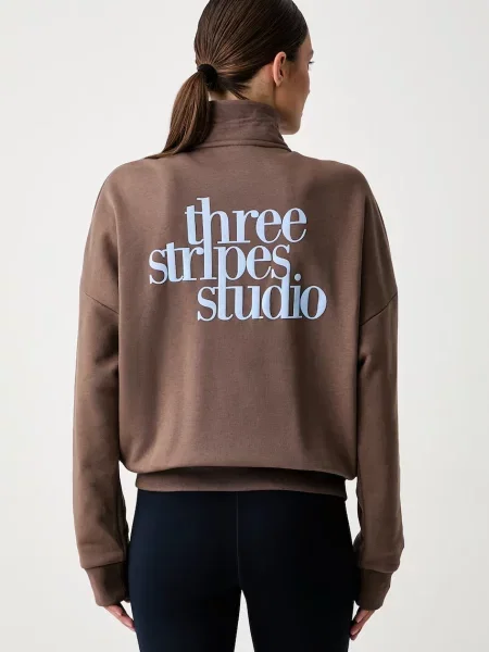 Adidas hanorac cu pentru femei cu Essentials maro