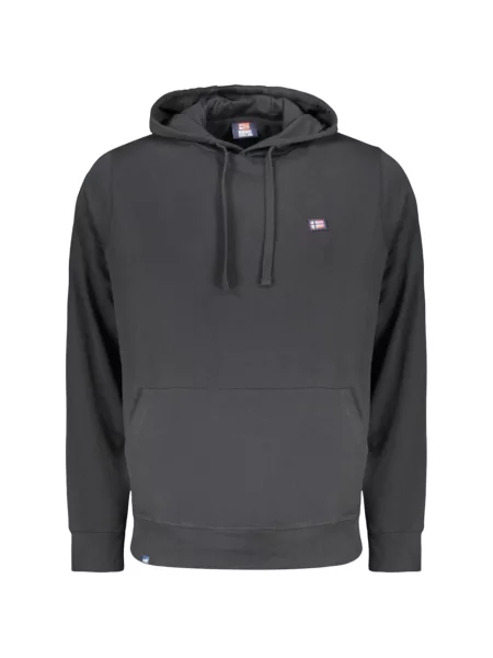 Hanorac cu glugă Norwegian Rain cu autograf negru