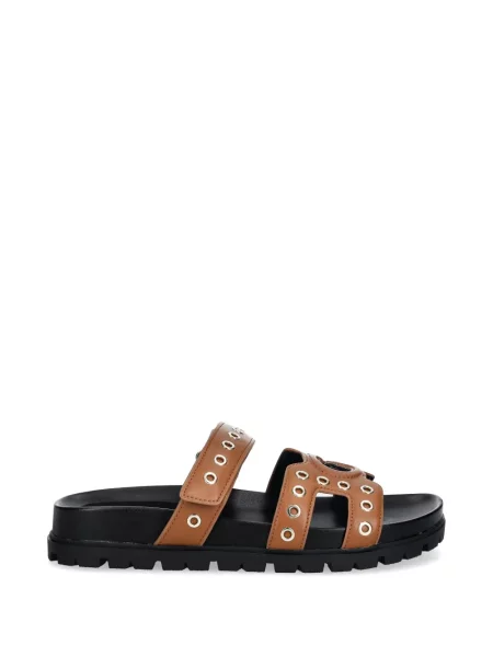 Sandale Guess cu autograf maro