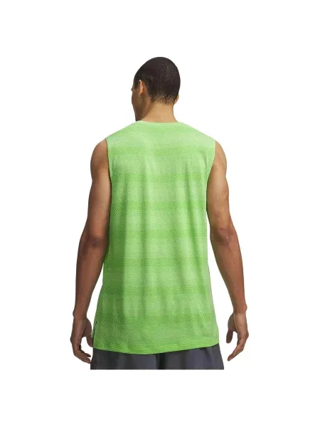 Koszulka do biegania Under Armour Velociti Tank żółta