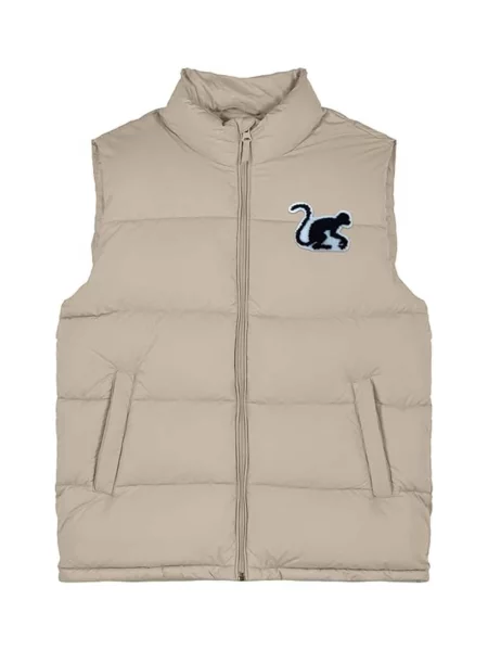 Surf Monkey Vestă sport Pufferweste' bej