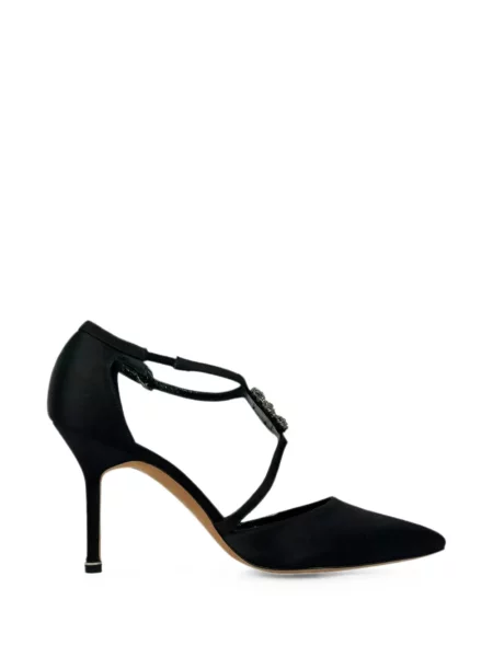 Pantofi cu toc Manolo Blahnik negru