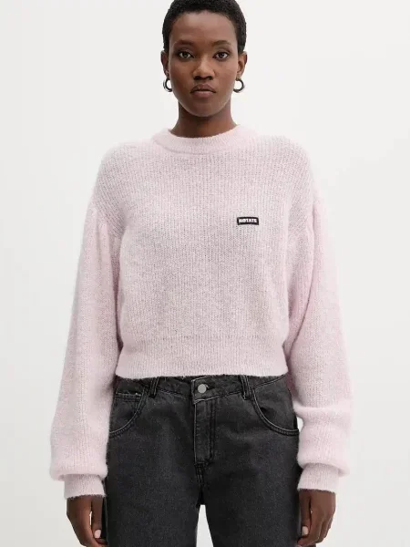 Rotate pulover de lână 0 light roz