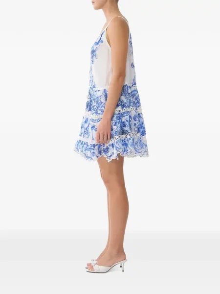 Scurt rochie Camilla alb