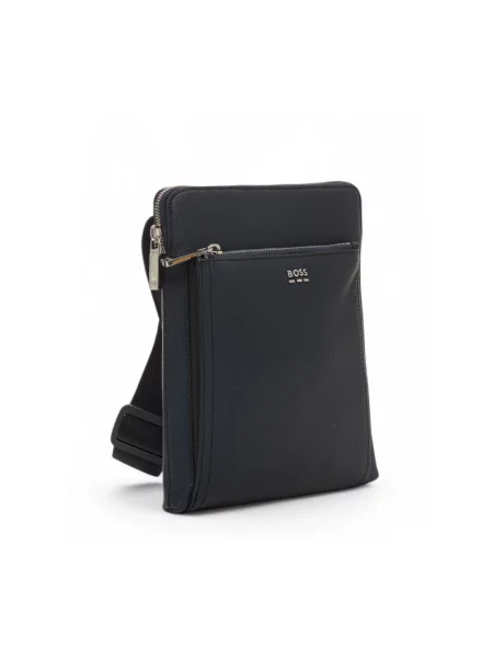 Torba crossbody Boss z paskiem niebieska