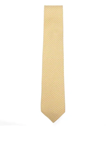 Cravată Ferragamo galben
