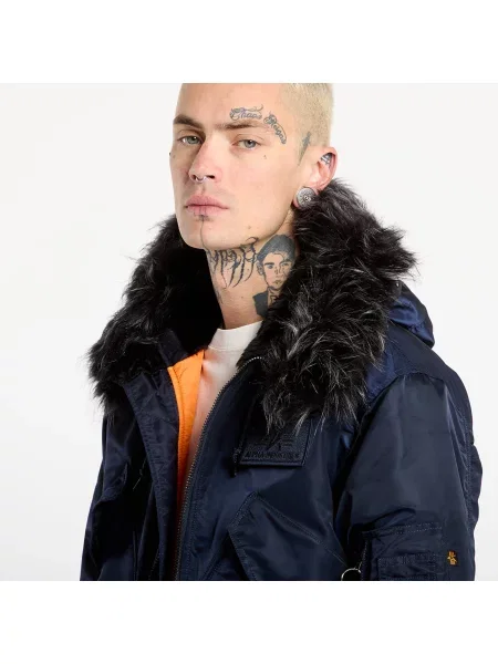 Яке Alpha Industries Hooded Custom Ultra Navy L