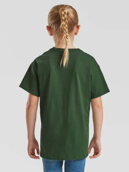 Tricou copii Fruit Of The Loom verde