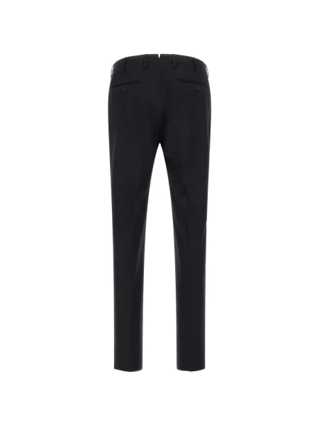 Pantaloni Incotex fără toc albastru