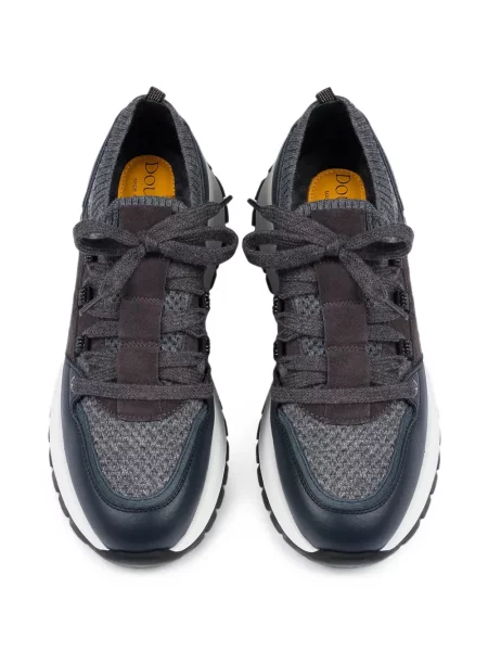 Fűzős csipkés sneaker Doucal's kék