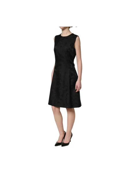 Sukienka Dolce And Gabbana dzwony czarna