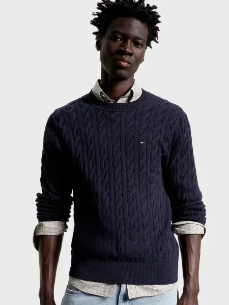 Класичний светр Tommy Hilfiger синій