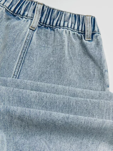 Reserved Джинси super wide leg синій