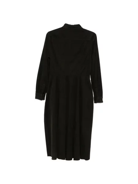 Lung rochie maxi Aspesi de catifea cord negru