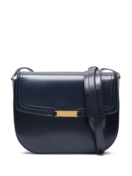 Geantă crossbody Bally din piele albastru