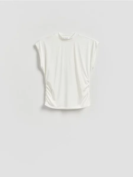 Reserved Bluză cu cute crem