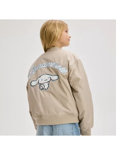Reserved Bomber bunda Cinnamoroll béžová