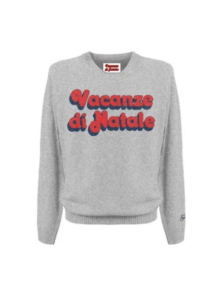 Sweter Mc2 Saint Barth szary