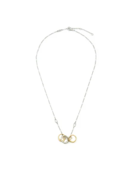 Coach Колие сребрист