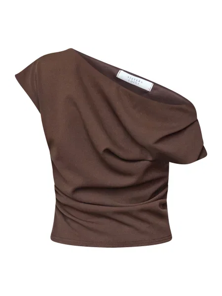 SISTERS POINT Tricou GLUT ciocolatiu