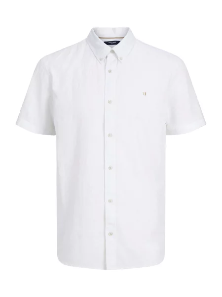 JACK & JONES Marškiniai JPRBLUSUMMER' balta