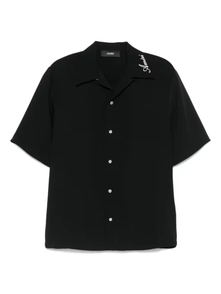 Cămașă Amiri cu broderie negru