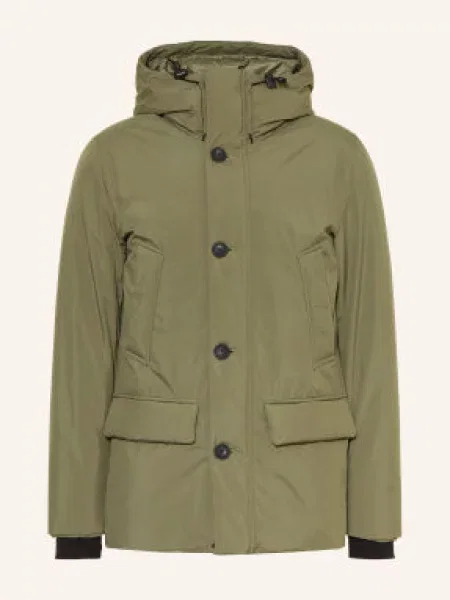 Woolrich Péřová Parka Cloud olivová