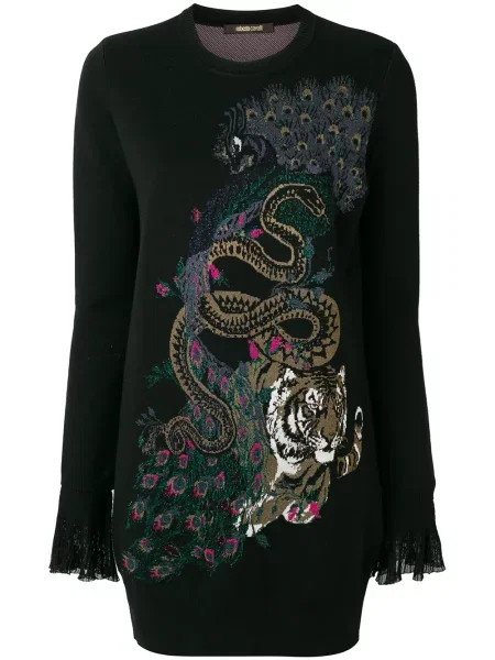 Pulover Roberto Cavalli negru
