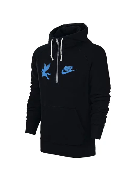 Hanorac Nike cu glugă cu imagine cu model camuflaj roșu