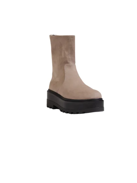 Pantofi Calvin Klein Jeans FLATFORM ZIP MG SS bej