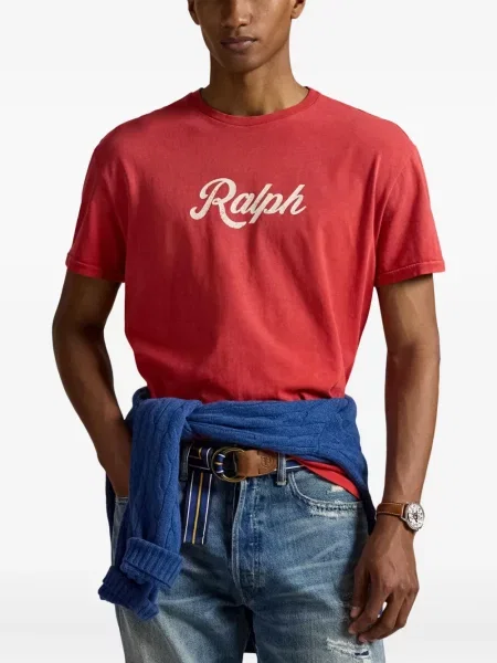 Μικρός κασκέτο Polo Ralph Lauren με χαμηλή μέση υφαίνω διαγωνίως πράσινο