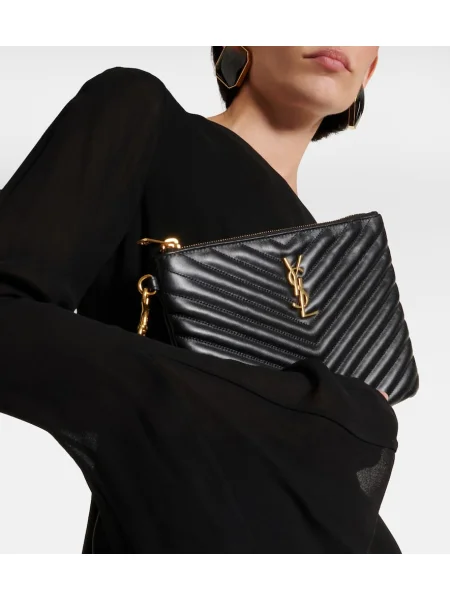 Geantă Saint Laurent din piele negru