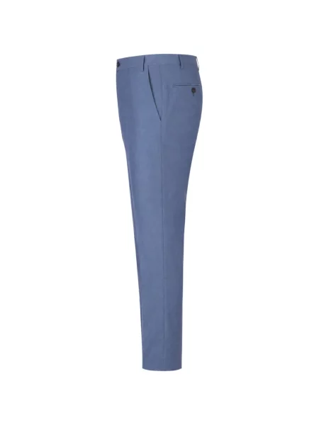 Cu centură pantaloni Corneliani albastru