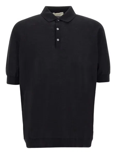 Tricou polo Filippo De Laurentiis negru