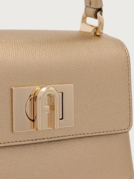 Шкіряний топ Furla