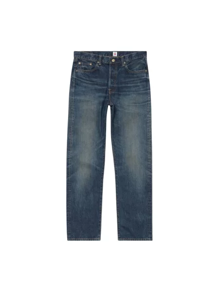 Jeansy straight leg Edwin klasyczne niebieskie