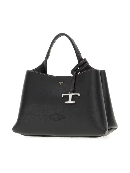 Torebka Tod's skórzana czarna