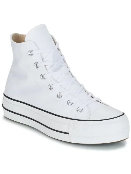 Vászon félcipő Converse fehér