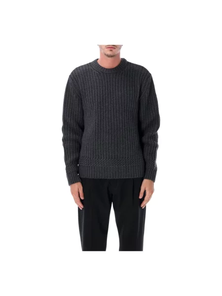 Sweter A.p.c. wełniany szary