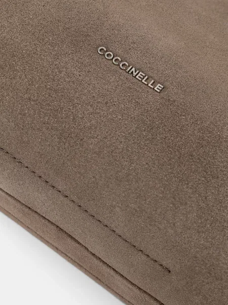 Coccinelle сумка крос-боді замшева