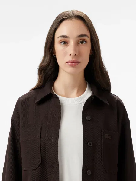 Сорочка повсякденна Lacoste коричневий
