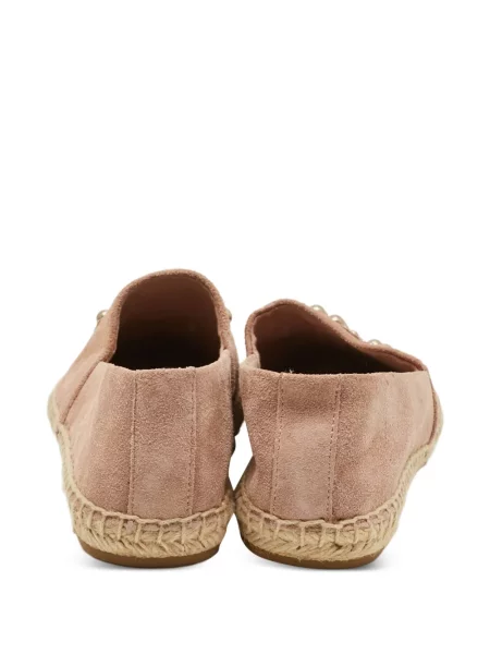 Espadrilles Tory Burch autogrammal rózsaszín
