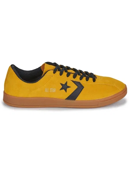 Pantofi Converse din piele de căprioară galben