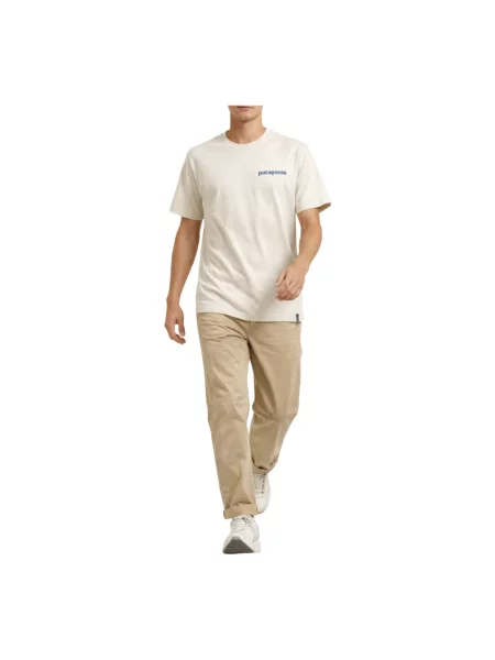 Koszulka Patagonia Capilene Cool Daily Boardshort Logo dyno white biała