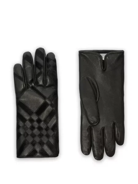 Mănuși Burberry din piele negru