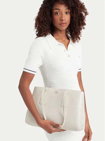 Kabelka Calvin Klein bílá