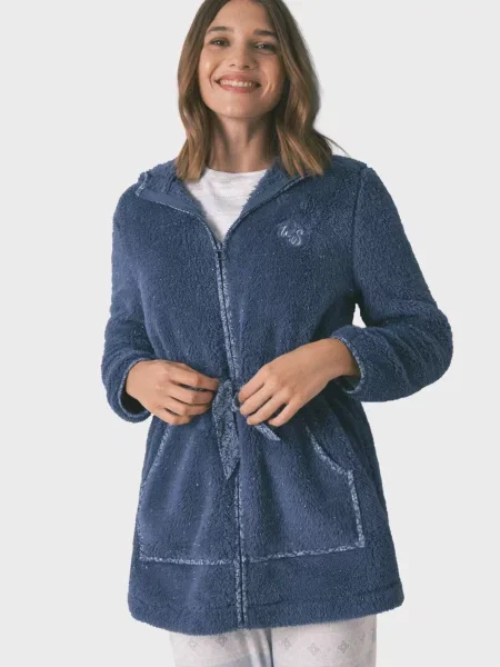 Халат Women'secret на запах синій