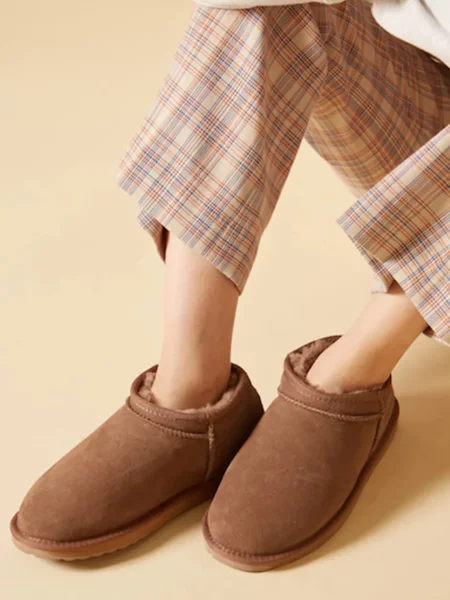 Замшевые сапоги Emu Australia коричневые