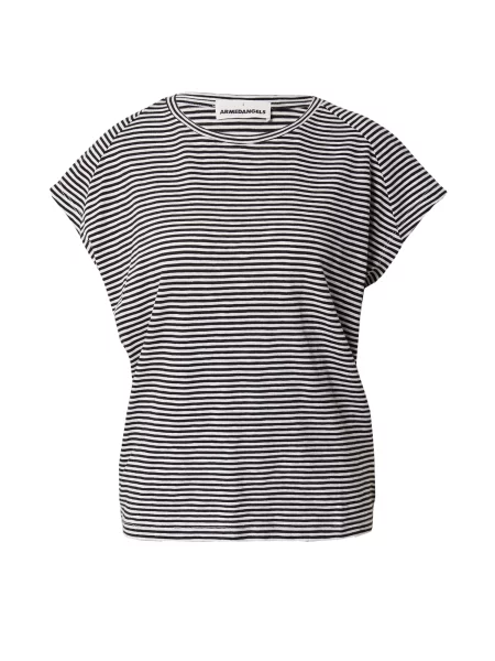 ARMEDANGELS Tričko černá bílá